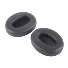 Cuscinetti in pelle morbida e proteica per cuffie WH XB910N nero