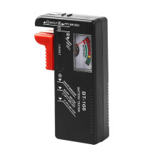 Batterijtester, draagbare batterijstatusindicator voor huishoudbatterijen, universele batterijtester, eenvoudig te gebruiken, snelle identificatie
