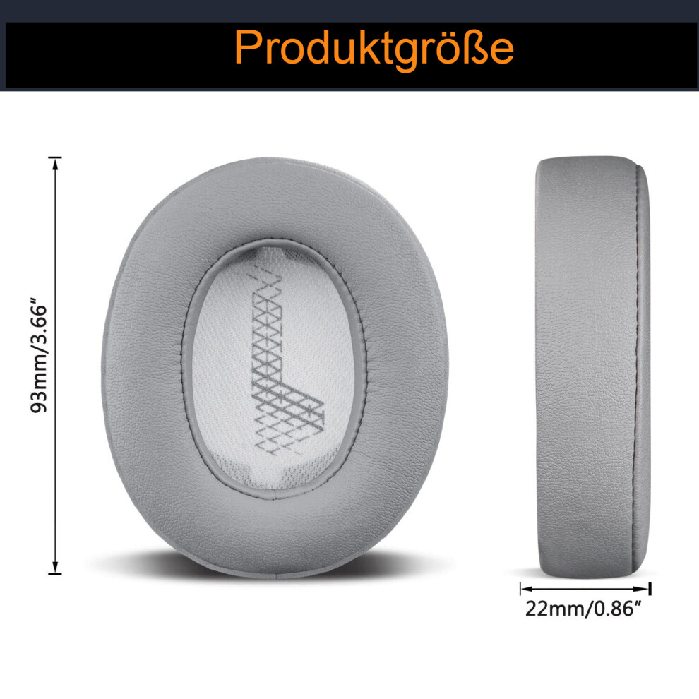 Ear Pad Replacement For Jbl Live 500Bt, Soft Protein Leather Noise Isolating Foam Enhances Listening Experience, Easy Installation And Upgraded 9169997165053