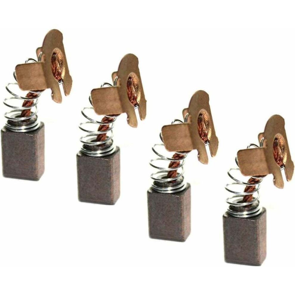 Electrical Conductivity Carbon Brush Set For Makita Devices, Self-Lubrication Properties Motor Brushes With Low Coefficient Of Friction, Heat And 9009791487251