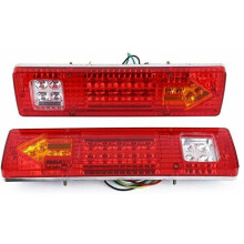 Luci posteriori a LED per rimorchio altamente versatili, il design sommergibile a 12 V garantisce durata, facile installazione per una gamma di