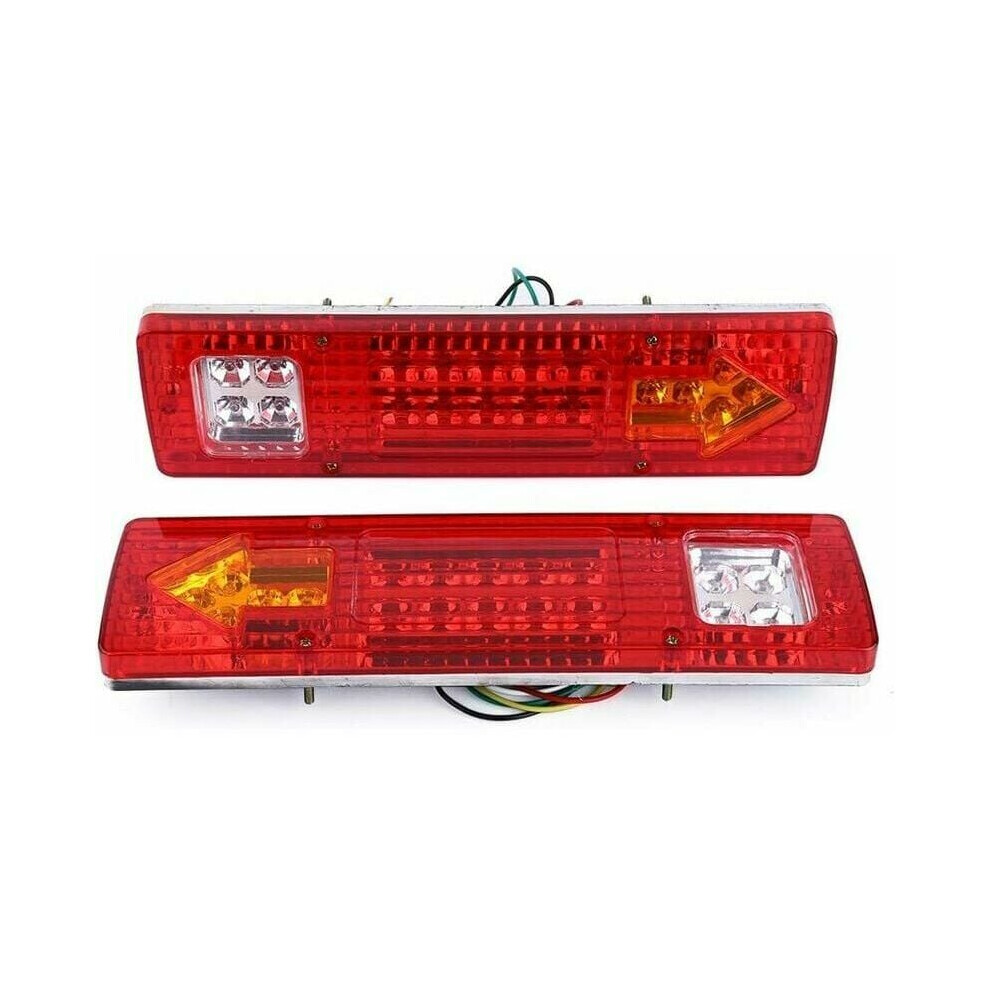Highly Versatile Led Trailer Tail Lights, Submersible 12V Design Ensures Durability, Easy To Install For A Range Of Vehicles, Improves Safety With 9433291676615