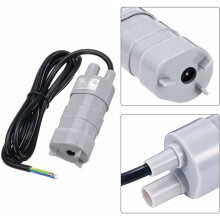 Dränkbar pump för akvarium och fontänapplikationer, DC-vattenpump 12V borstlös motor med hög effektivitet och låg strömförbrukning, idealisk