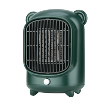 Adjustable Thermostat Heater, Portable 500W Ceramic Heater Fan for Small Areas Home Office (White)
