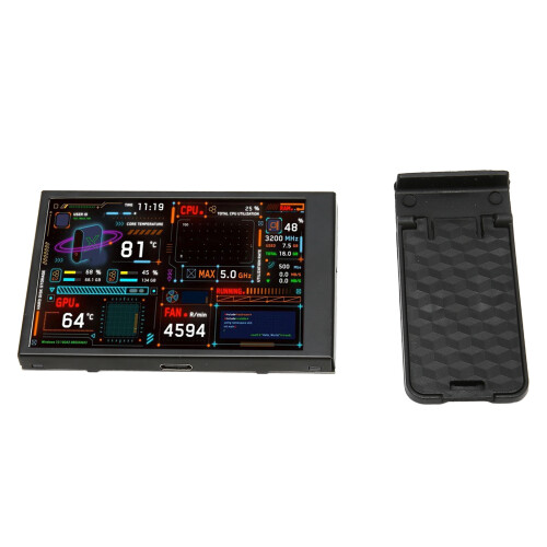 3.5" IPS PC Monitor for CPU GPU RAM Temp with Customizable Layout