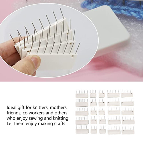 Multi-Function Knit Blocking Comb Set for Seamless Crochet Work 2