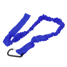 Leichter blauer Nylon-Kajak-Paddelriemen, Leine, gewickeltes Paddelband