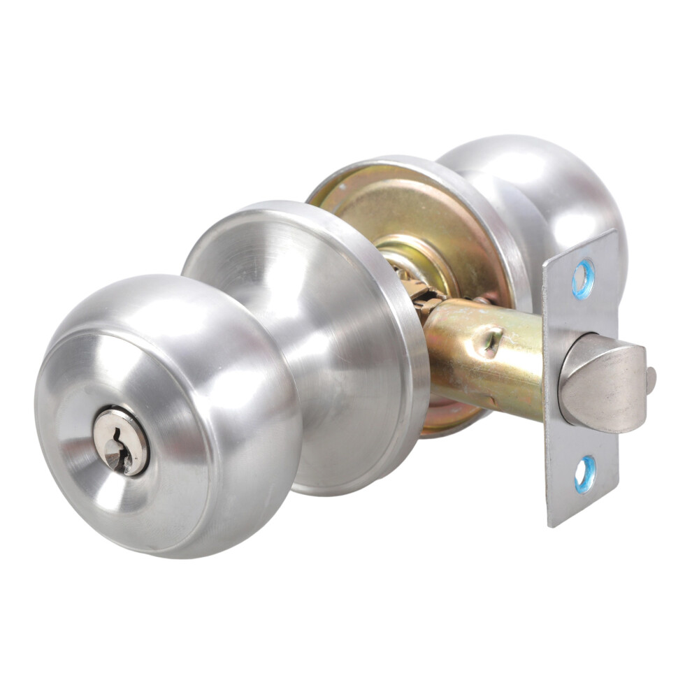 Elegant Door Knobs Square Rosettes Privacy Lock Designs-Silver 7732000571442
