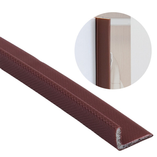 Multipurpose 3meter L Shape Seal Strips for Cabinet Door-Black 2