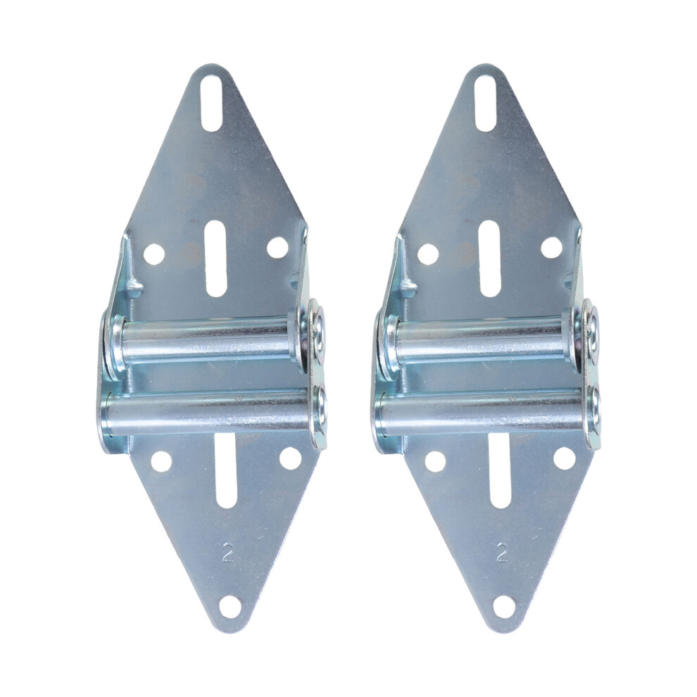 2Pcs Heavy Duty Garage Door Hinges Replacement Iron-Hinge No. 2 7732000570551