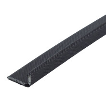 3meter Practical Cabinet Door Seal Strips L Shaped-Black