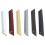 3meter Practical Cabinet Door Seal Strips L Shaped-Black 2