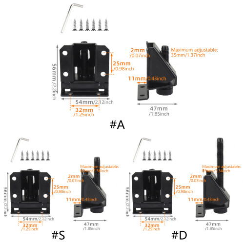 Easy to Installion Cabinet Support Foot Convenient-50 teeth 1