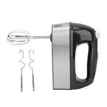 Compact Electric Hand Mixer, 500W Powerful Mixing with Soft Grip Non-Slip Handle, Easy Clean Beaters & Snap-On Storage Case for Efficient Mixing Jobs