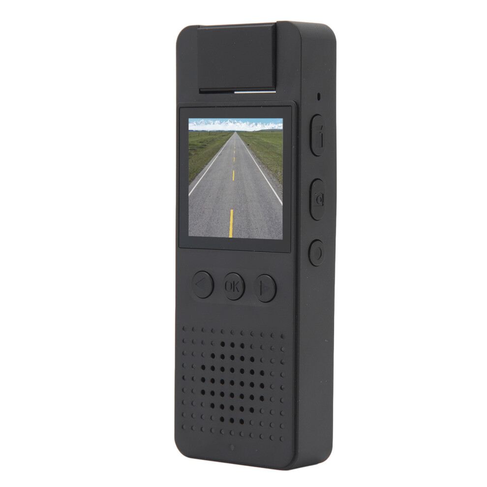 Mini Bodycam 1.4In Screen 1080P Night Vision Loop Recorder 1400Mah 7681370314190