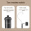 Detachable Lightweight Lamp Stand with Storage Bin and Tripod Base 6