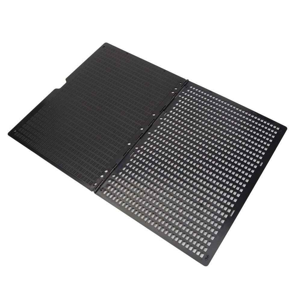 Black Braille Slate 27 Lines 30 Cells Plastic For A4 Paper