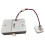 Hide File Drawer Lock with Fingerprint Recognition-  White 1