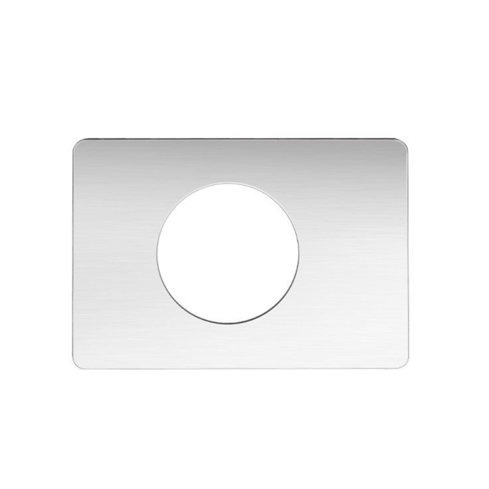 Steel Backplate Deadbolts Reinforcer Steel For Quick-1Pc Silver 7732000567704