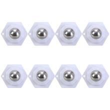 Roulettes rondes adhésives polyvalentes, 8 pièces, pour le