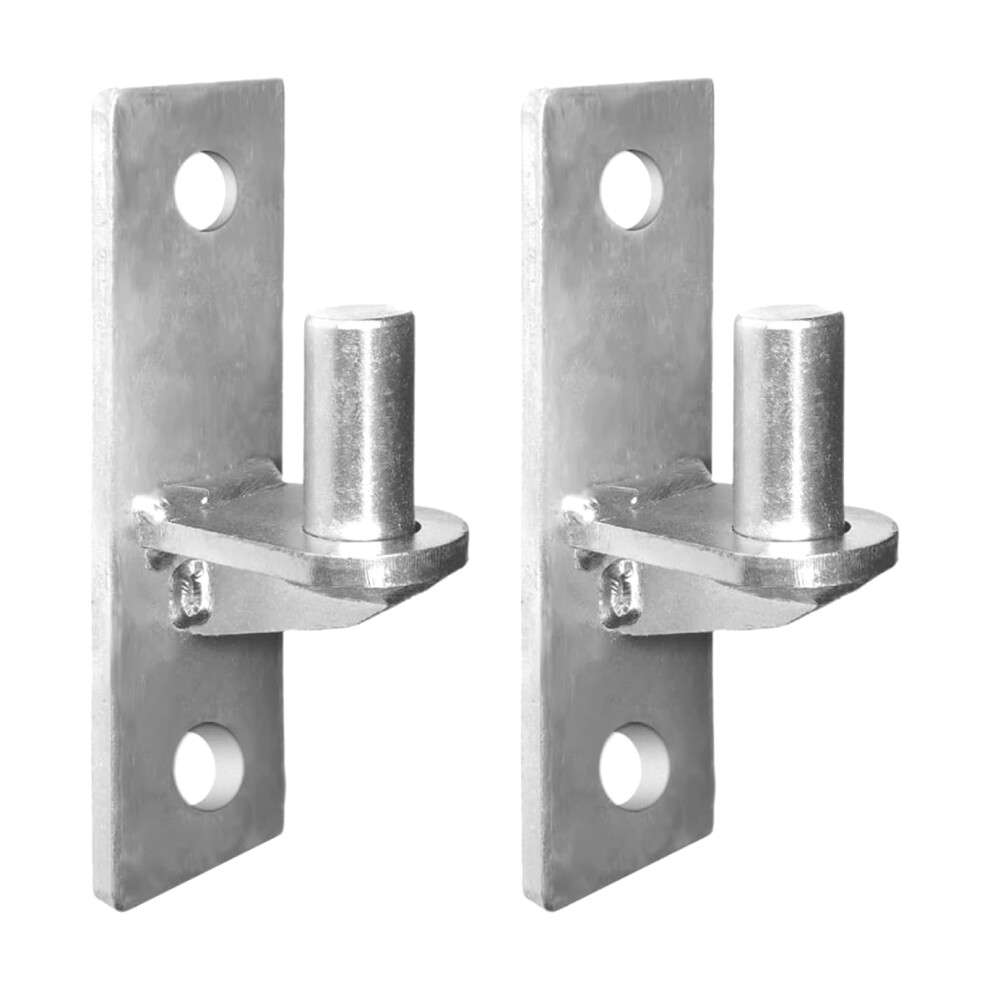 2Pieces Wall Mounted Gate Hinges Portable Sturdy For Outdoor 7732000570131