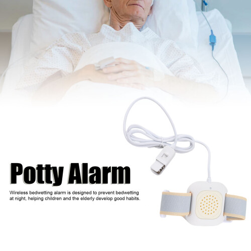 Wireless Bedwetting Alarm with Vibration, Rechargeable, Adjustable Potty Training Watch 2