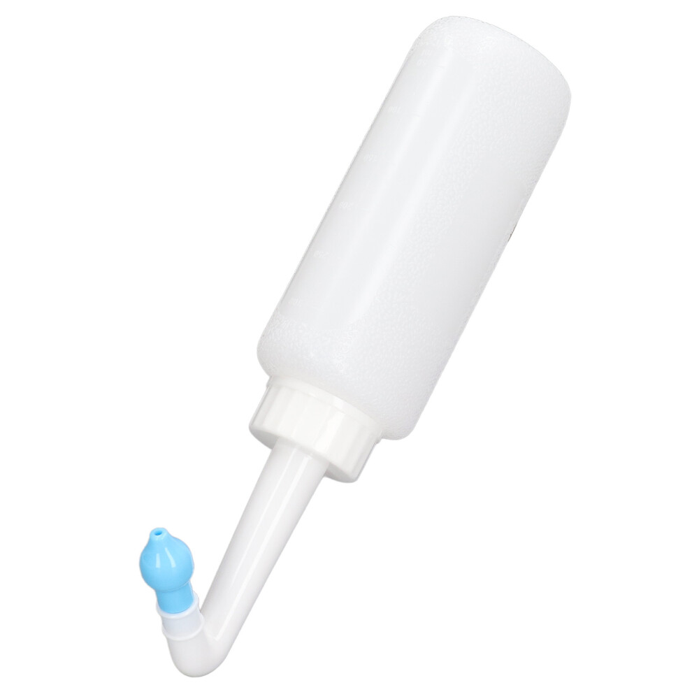 Nasal Wash Bottle 300ml Pressure Irrigation Nose Rinse for Adults & Kids