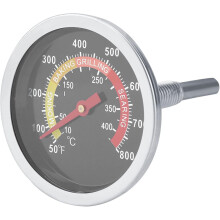 Unverzichtbares Grillthermometer für Grillmeister: Präzise Messwerte, robuste Edelstahlkonstruktion für unübertroffene Langlebigkeit,