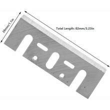 Hartmetall-Hobelmesser, Ersatz für Makita N1900B, DeWalt D26676, Bosch 1594, Ryobi, HSS 82x28x3mm Hobelmesser für Handhobel