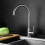 Single Handle Control Kitchen Faucet, Solid Brass Construction Ensuring Durability, Swivel High Arc Spout for Optimal Flexibility and Hot and Cold 2