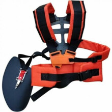 Adjustable Grass Trimmer Harness For Double Shoulder Design, Labor Saving Weight Distribution Soft Adjustable Harness Heavy Duty Padded Straps,
