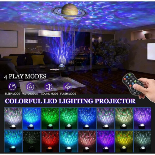 Starry Night Orchestra, Προβολέας Galaxy με Ενσωματωμένο Ηχείο Bluetooth, που Ζωντανεύει τη Μαγεία 2