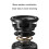 Portable Mini Bluetooth Speaker Waterproof 400mAh 4.5x4cm Black 4
