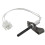 Hot Surface Ignition Rod Igniter Silicon Nitride Ignition 115v Male Connector Terminal Plug-in with Bracket 1