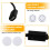 5V Wireless RF Remote Control  Driver Power  OFF for USB LED Light Strip Reading Lamp Light Fan Toggle Model 2