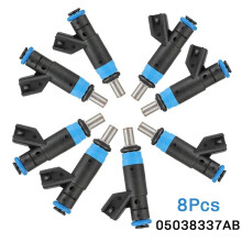 8 Inyectores de Combustible 05038337AB, FJ1148, FJ1218 para Charger Challenger 6.4L V8 2012-2021