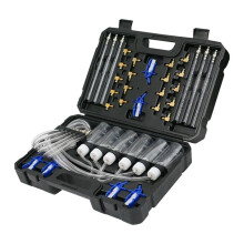 Injektor-Durchflussmesser-Testset, Auto-Reparaturwerkzeuge für Fahrzeug-LKW-Kraftstoffeinspritzer, Öleinspritzer, Auto