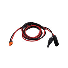 Solaranschluss XT60I-F-Adapter 12AWG-Kabel zum Anschließen Von Solarpanel-Ladekabeln für Solargeneratoren, 1,5 Meter