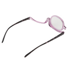 Occhiali cosmetici da donna eleganti con ingrandimento +3.50 e lente pieghevole