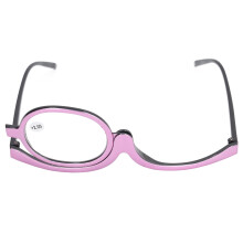 Aufklappbare Lesebrille für Damen mit hochauflösender Vergrößerung, feiner Vergrößerung, starkem Tragekomfort, leicht und robust