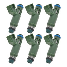 6 Ugelli Iniettore Carburante 1X43-AB per  X-Type 2.5L 3.0L 2002-2008 Accessori Auto