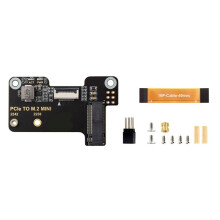 Adapterkort för Raspberry Pi5 PCIe Till M.2  Stöd NVMe Protocol M.2 Interface Hårddiskar