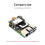 Adapterkort för Raspberry Pi5 PCIe Till M.2  Stöd NVMe Protocol M.2 Interface Hårddiskar 5