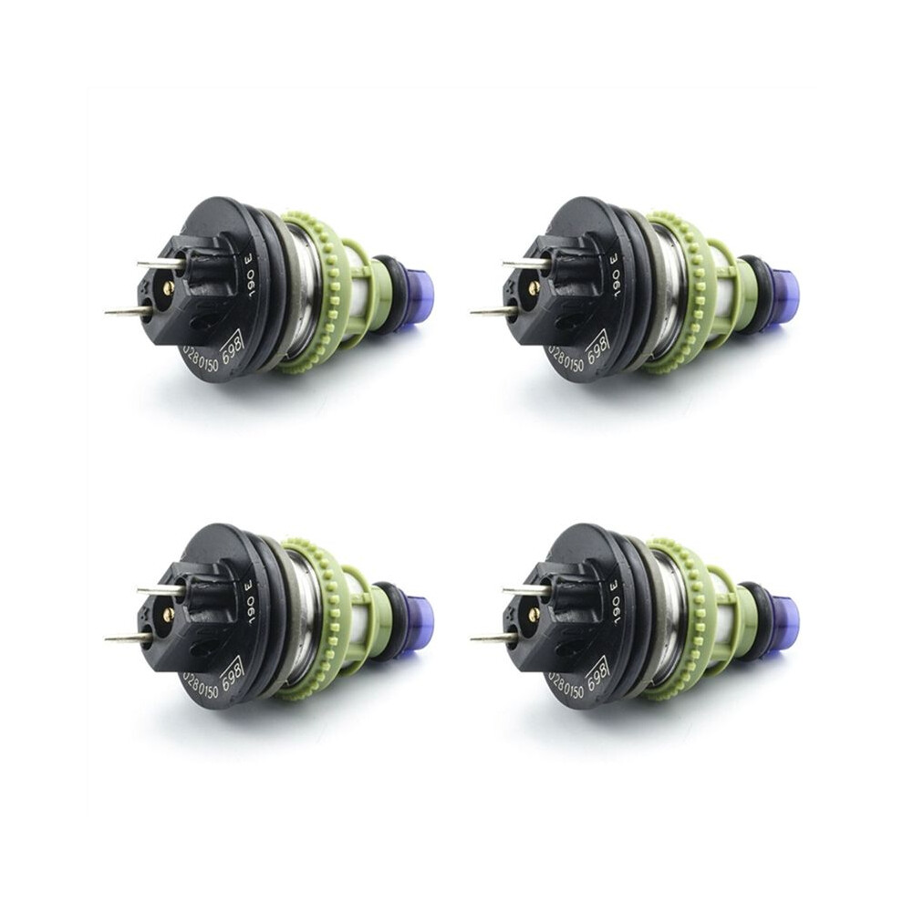 4 Pcs Fuel Injector 0280150698 9946343 For 19 / Clio Spi Tipo 1.6 Ie 1.8 4713136662627