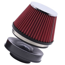 Universele Auto 6 Inch 89 mm Hoge Doorstroming Inlaatluchtfilter Onderdelen voor Autosport en Racefilters