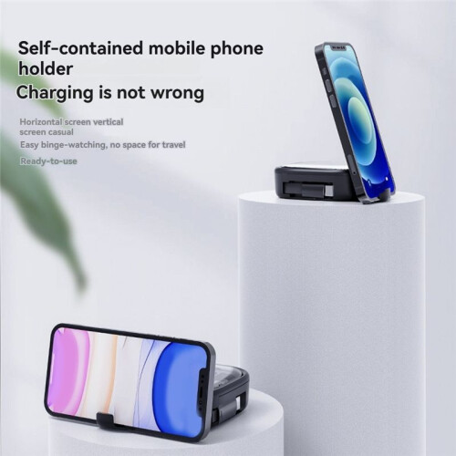 Multi-Function 60W Fast Charging Data Cable Storage Box for Universal Mobile Phone Holder Adapter 1