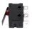 100Pcs AC 125V 250V 5A SPDT 3-Pin Momentary Plastic micro-Limit  Black+Silver 6