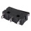 100Pcs AC 125V 250V 5A SPDT 3-Pin Momentary Plastic micro-Limit  Black+Silver 2