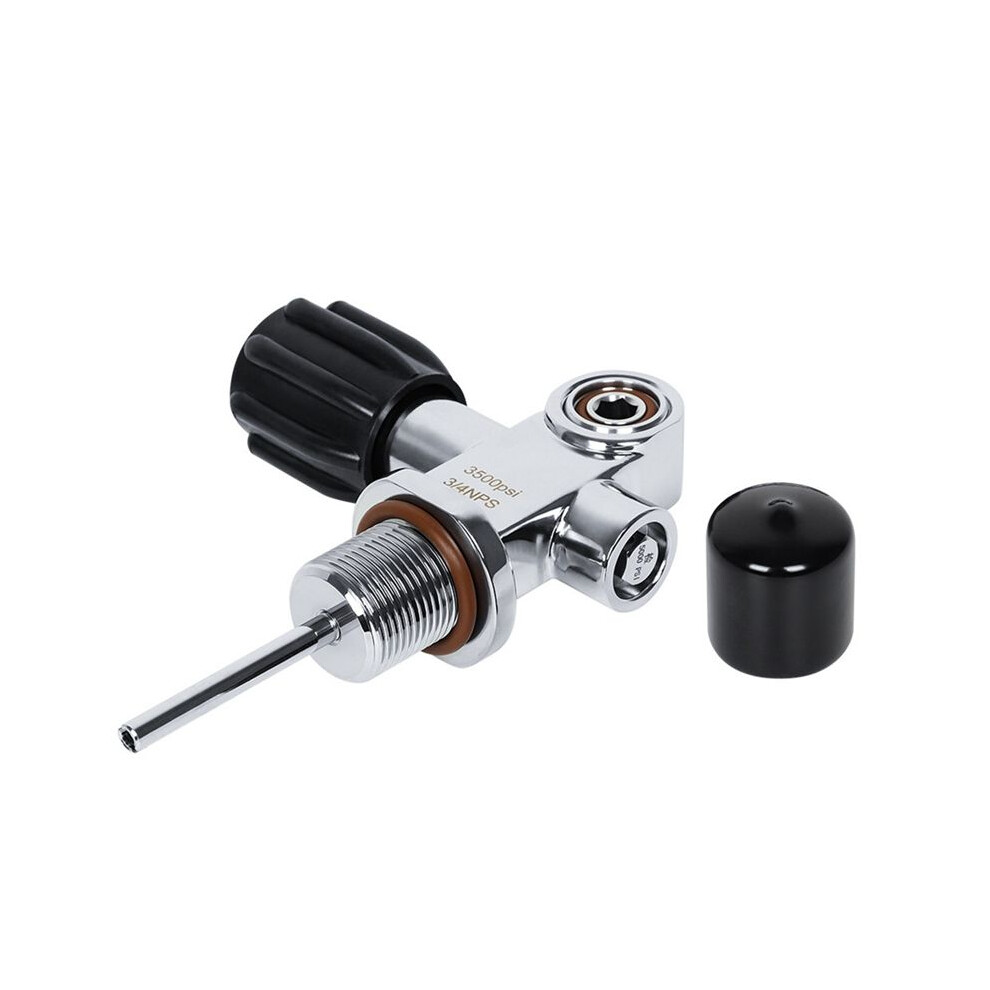5000Psi 3/4-14Nps G3/4 High Pressure Scuba Diving Tank Valve Cylinder Reducing Valve For Yoke/Din 6031787697903