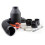 Car Modification Cold Intake Air Filter Kit High Flow Air Filter Element 76mm Intake Air Box Kit 3-Inch 4